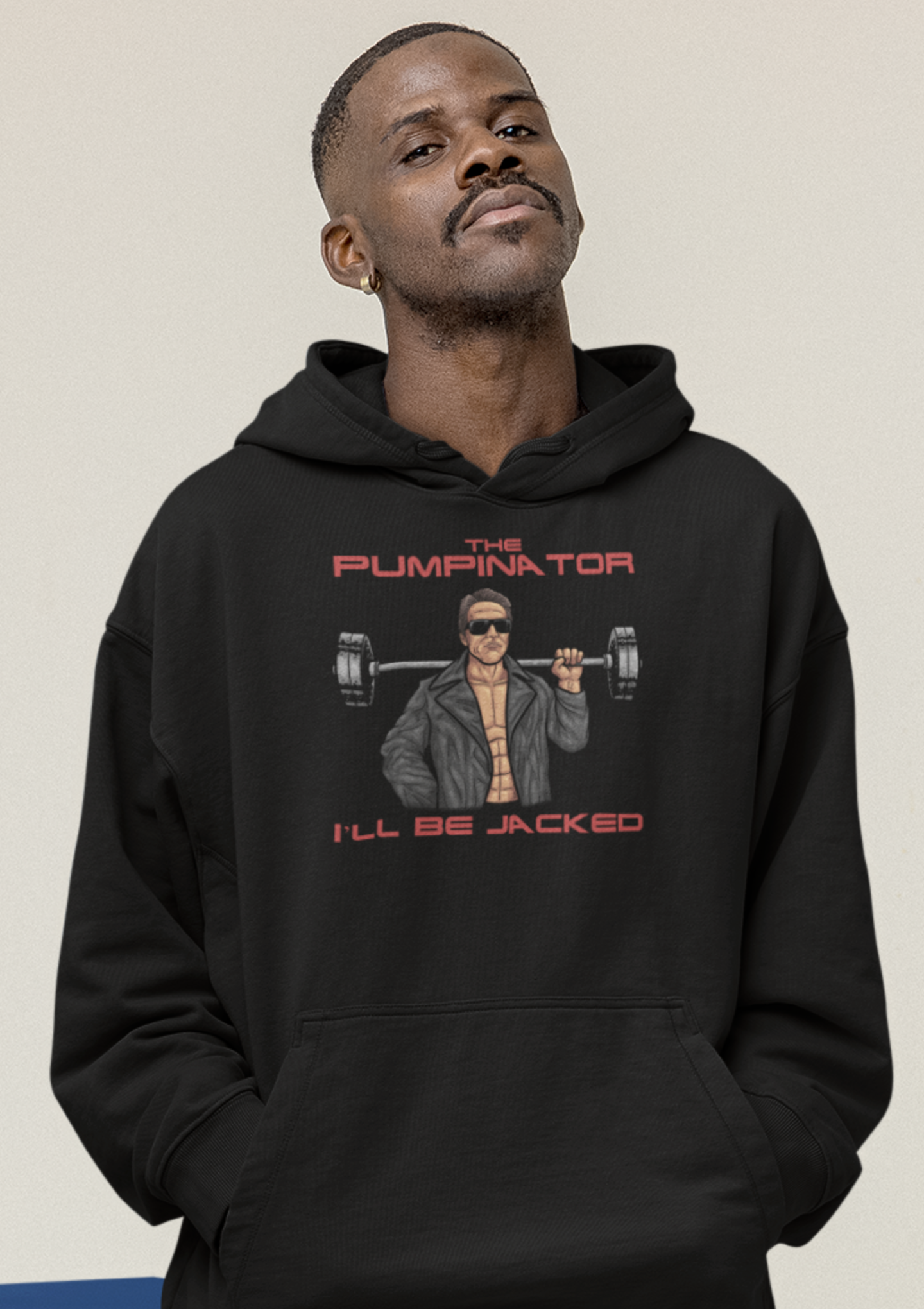 THE PUMPINATOR Oversized Hoodie