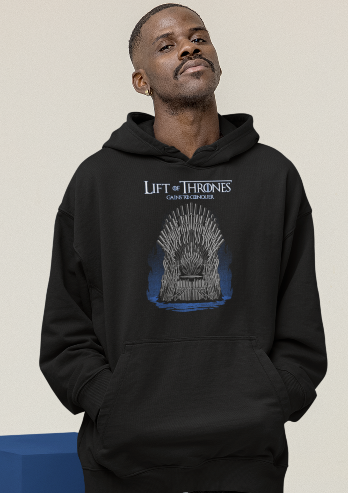 LIFT OF THRONES Oversized Hoodie