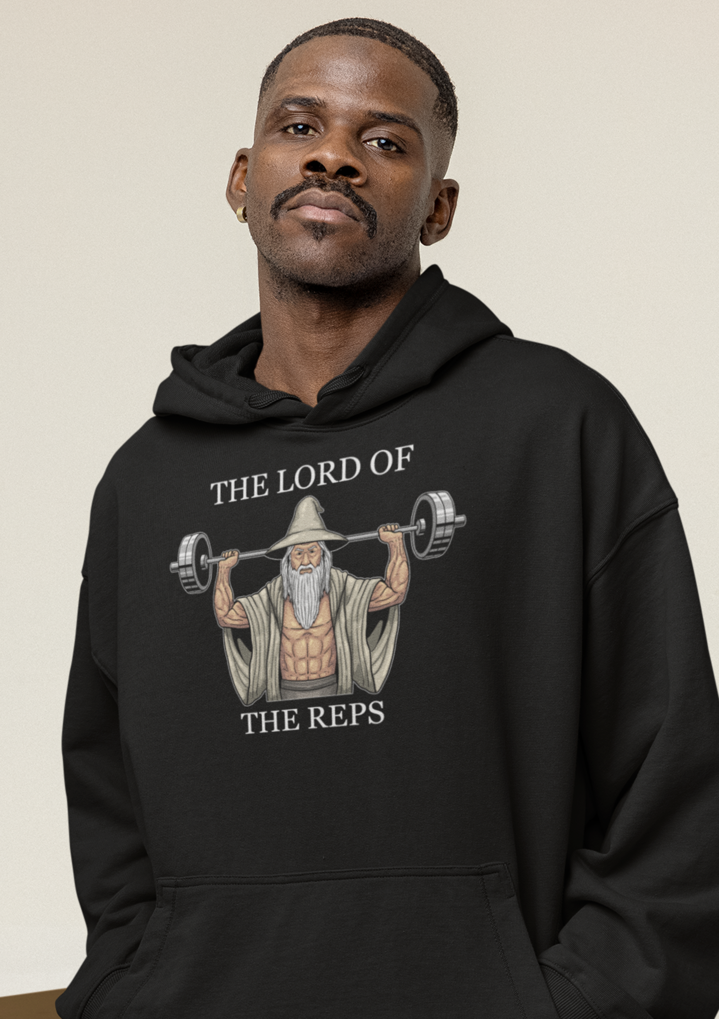 THE LORD OF THE REPS Oversized Hoodie