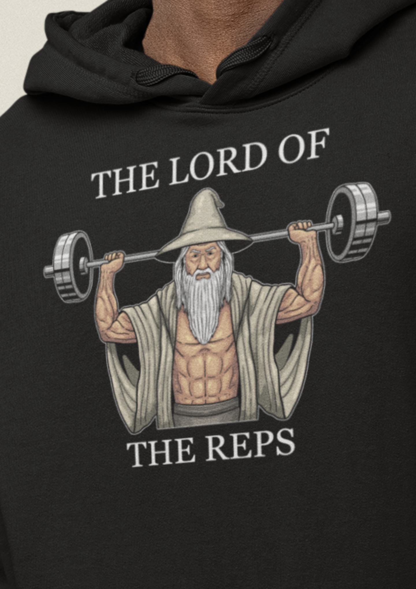 THE LORD OF THE REPS Oversized Hoodie