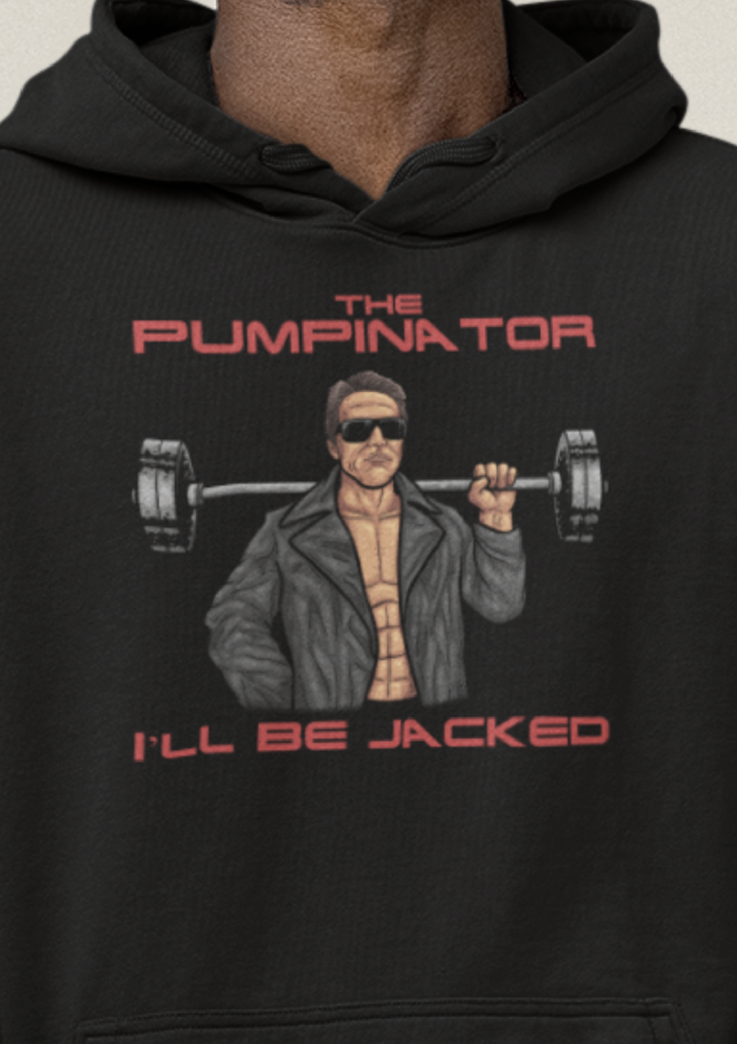 THE PUMPINATOR Oversized Hoodie