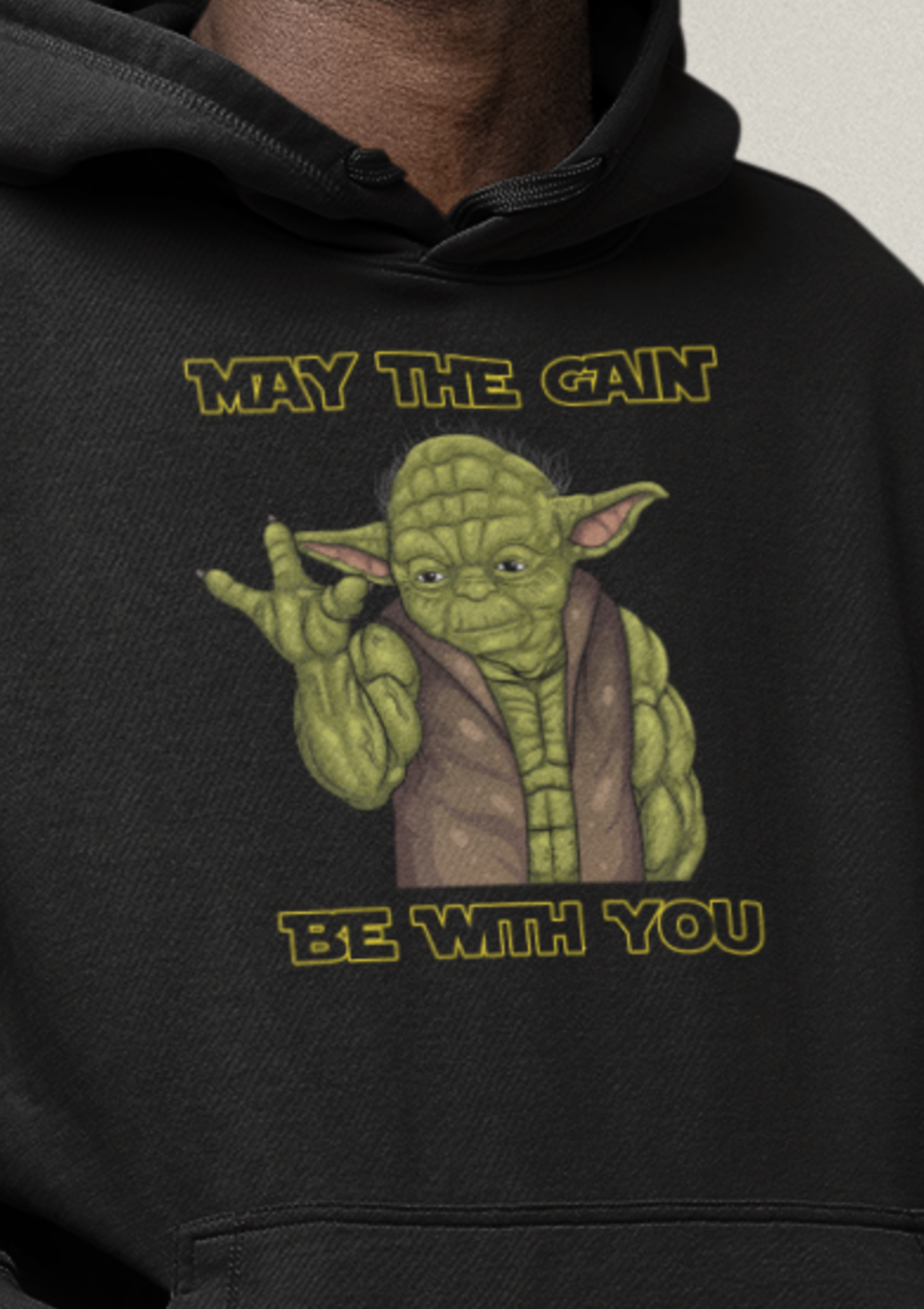 MAY THE GAIN Oversized Hoodie
