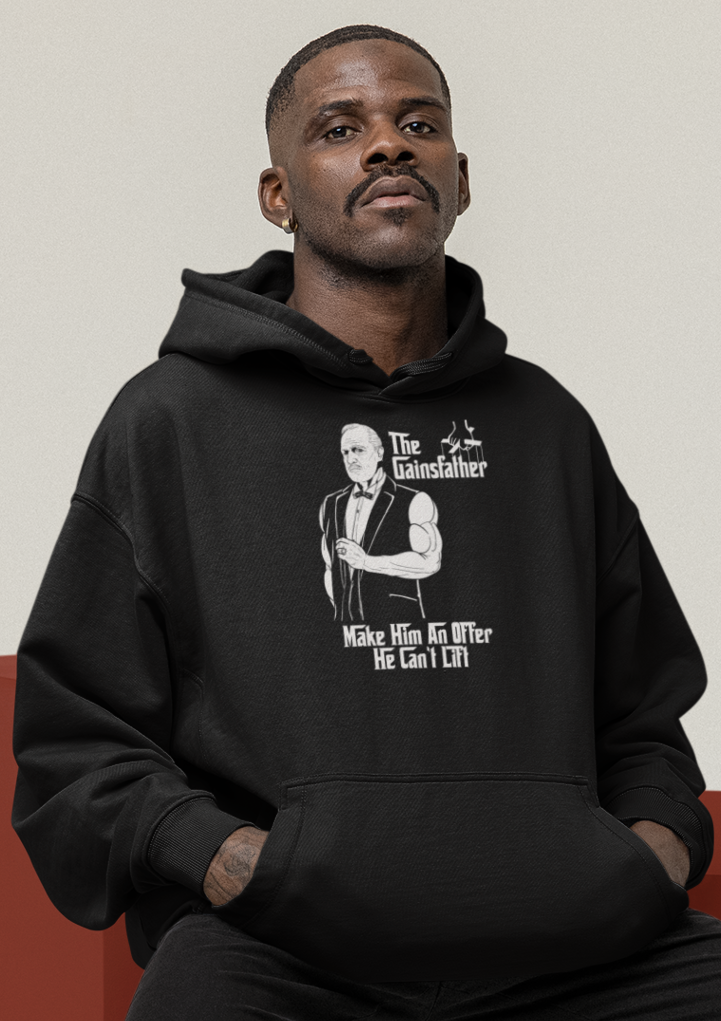 THE GAINSFATHER Oversized Hoodie
