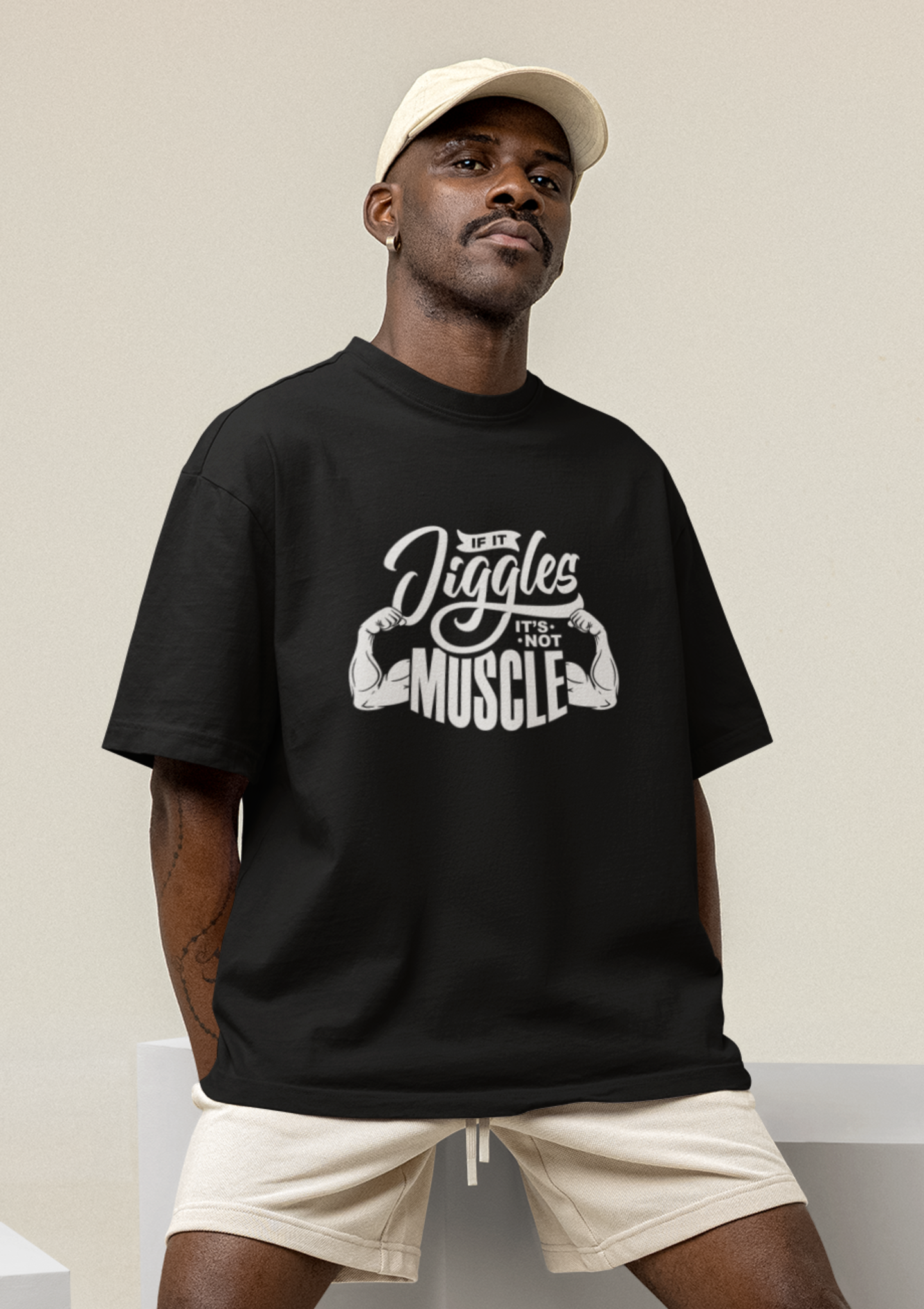 MUSCLE Oversized Shirt