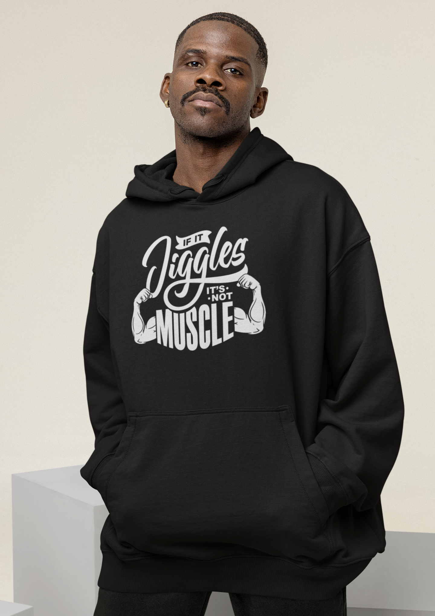 MUSCLE Oversized Hoodie