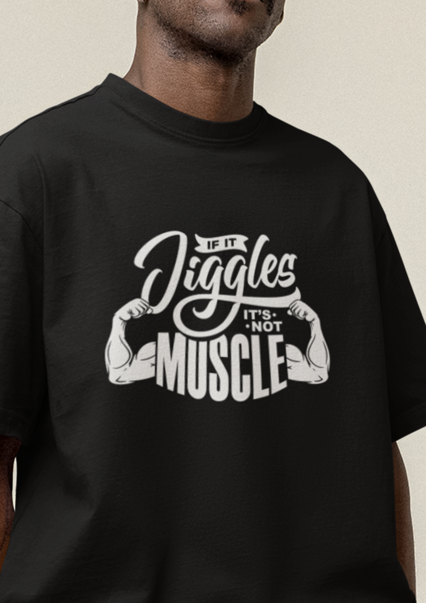 MUSCLE Oversized Shirt