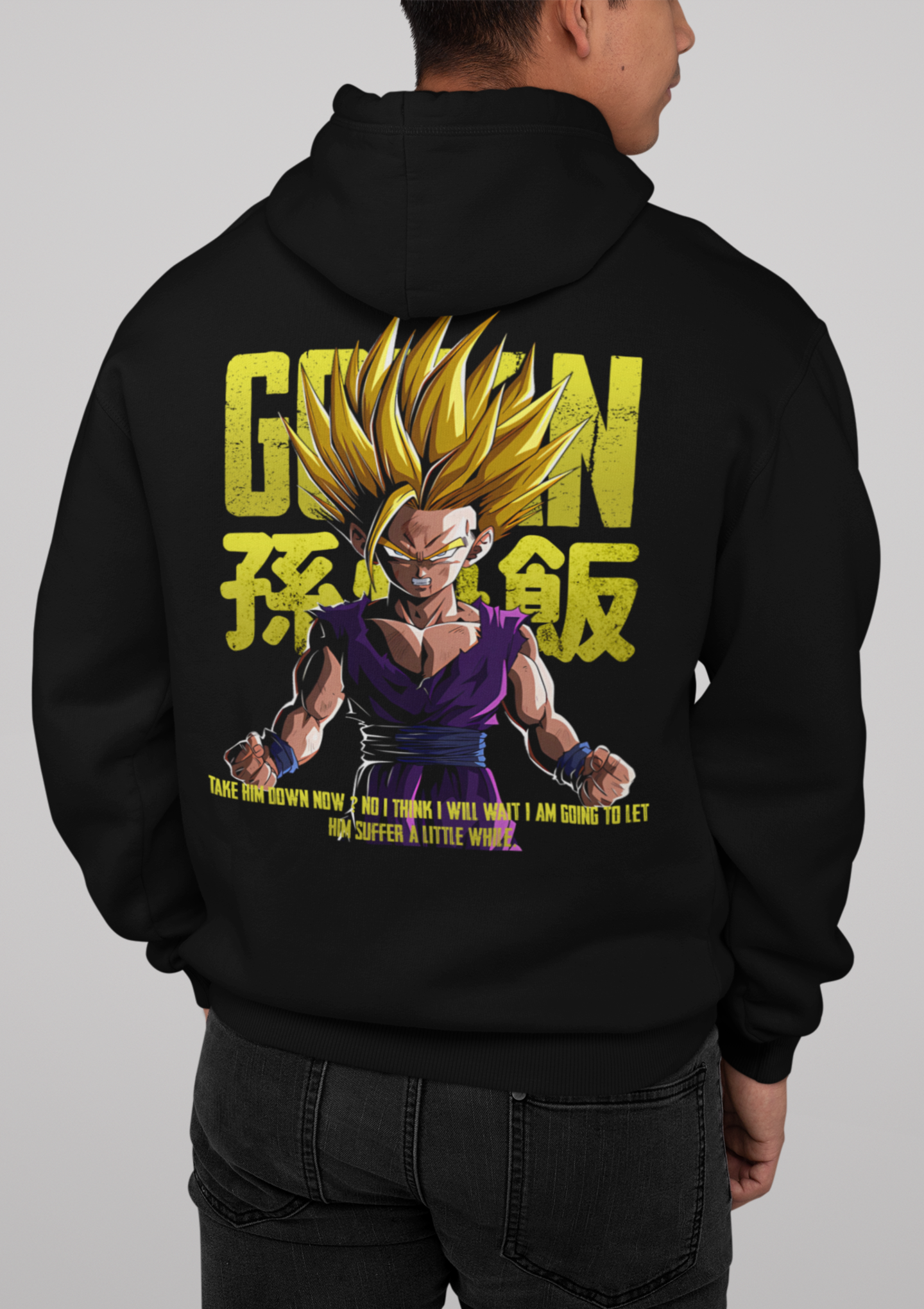 SON GOHAN SSJ2 Oversized Hoodie