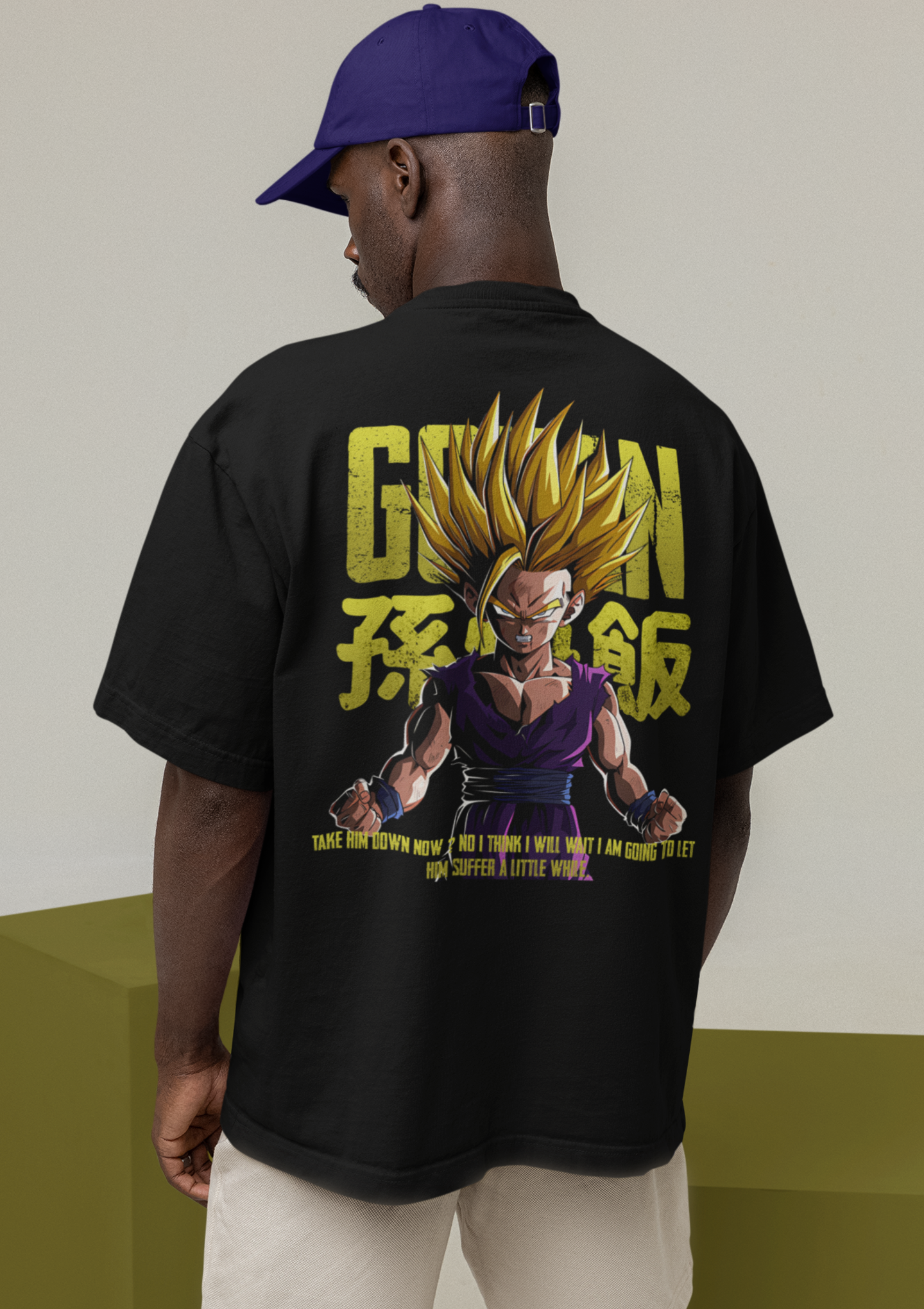 SON GOHAN SSJ2 Oversized Shirt