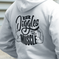 MUSCLE Oversized Hoodie Backprint
